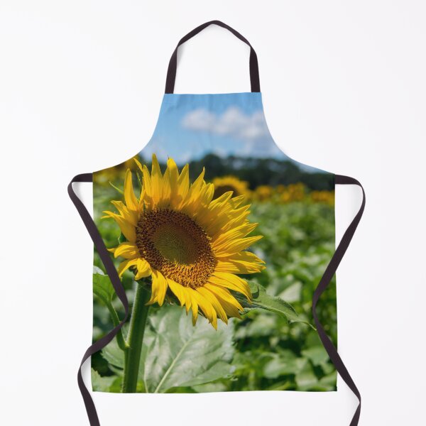 Item preview, Large sunflower in field designed and sold by PhotogDeb.