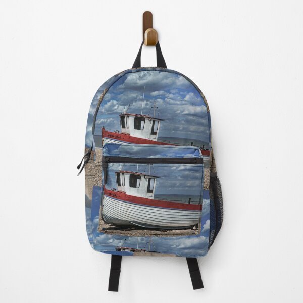 Item preview, Fishing Boat Rebecca on Dungeness Beach designed and sold by Dave Williams.