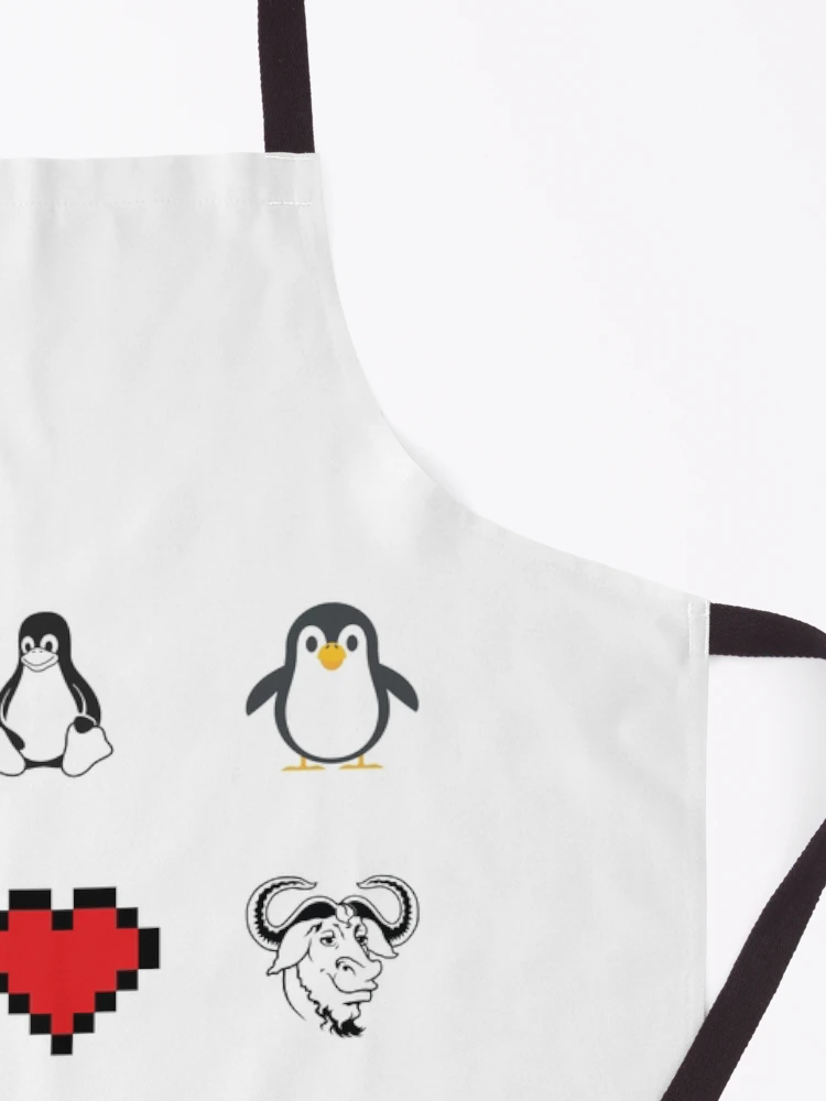 Thumbnail 3 of 6, Apron, Linux Sticker Pack designed and sold by USER 8406.
