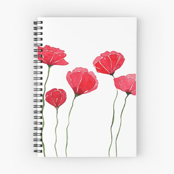 Item preview, Watercolor Poppies designed and sold by ArlaineSH.