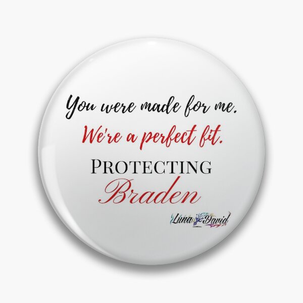Item preview, Protecting Braden Quote designed and sold by authorlunadavid.