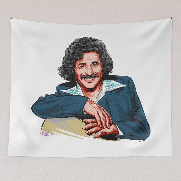 Item preview, Freddy Fender - An illustration by Paul Cemmick designed and sold by TIGERDAVER.