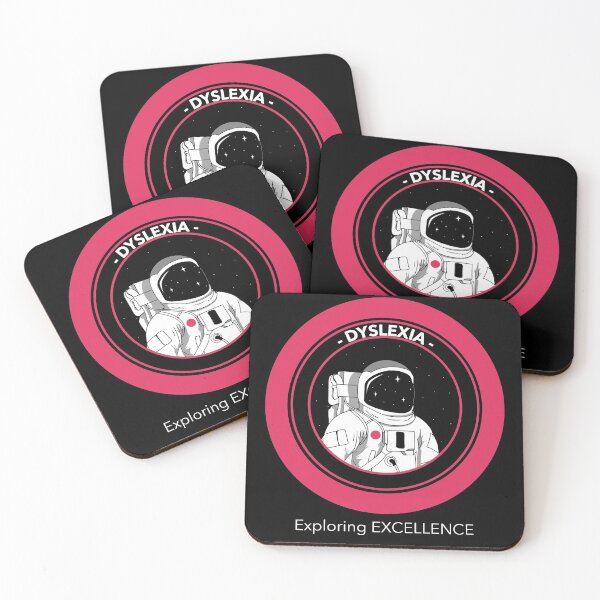 Item preview, Dyslexic Exploring excellence Dyslexia astronaut designed and sold by domdjs4239.