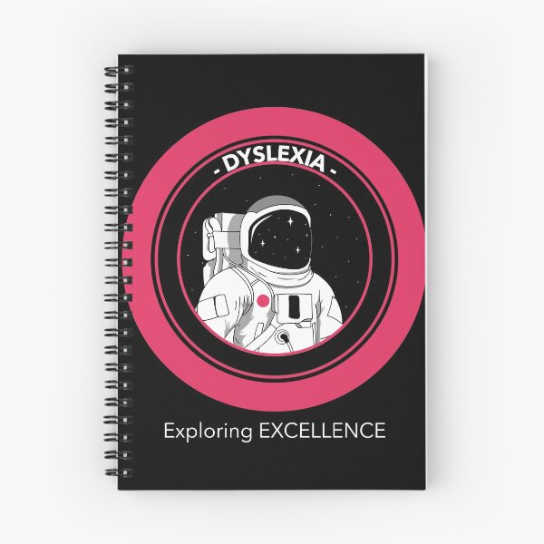 Item preview, Dyslexic Exploring excellence Dyslexia astronaut designed and sold by domdjs4239.