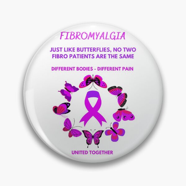 Item preview, Fibromyalgia Just like butterflies no two fibro patients are the same United together designed and sold by Chantelle  Spies.