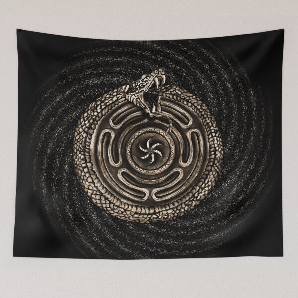 Item preview, Hecate Wheel with ouroboros  designed and sold by k9printart.
