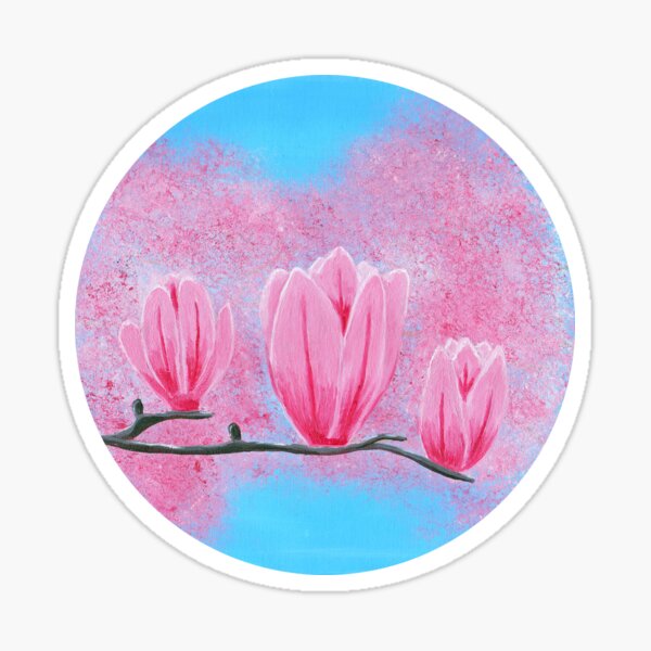 Magnificent Magnolia Sticker