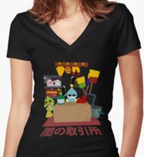 Chao Black Market Women's Fitted V-Neck T-Shirt
