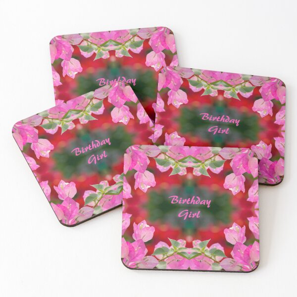Item preview, Buganvillas rosadas para cumpleañera designed and sold by Zina Stromberg.