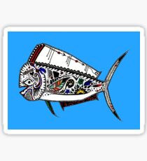 Mahi Mahi Fish Dolphin Sticker