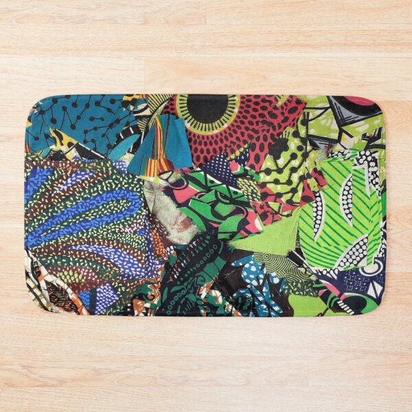 Item preview, African Fabric Collage Art Patterns [#1] designed and sold by AfriStyleUK.