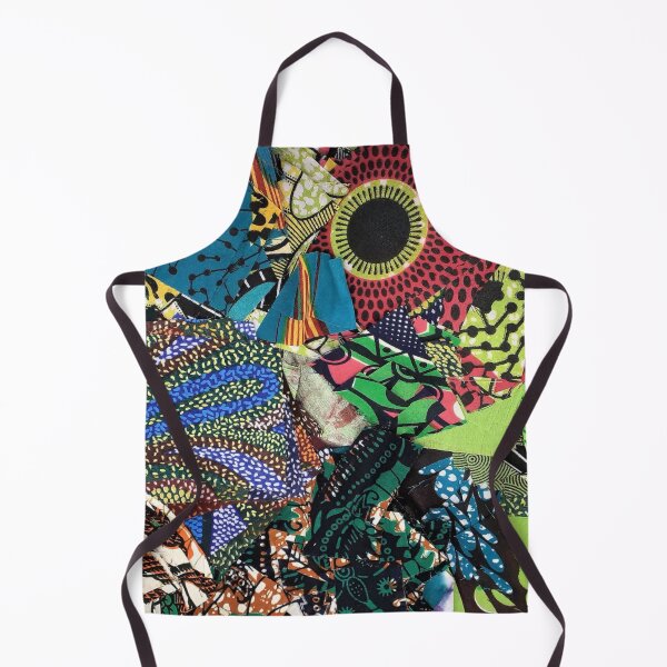 Item preview, African Fabric Collage Art Patterns [#1] designed and sold by AfriStyleUK.