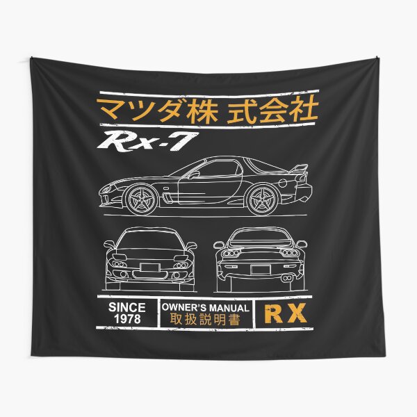 Item preview, Blueprint of the RX7 designed and sold by rogue-design.