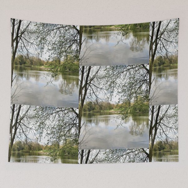 Item preview, Lake Through The Trees designed and sold by realdorypanda.