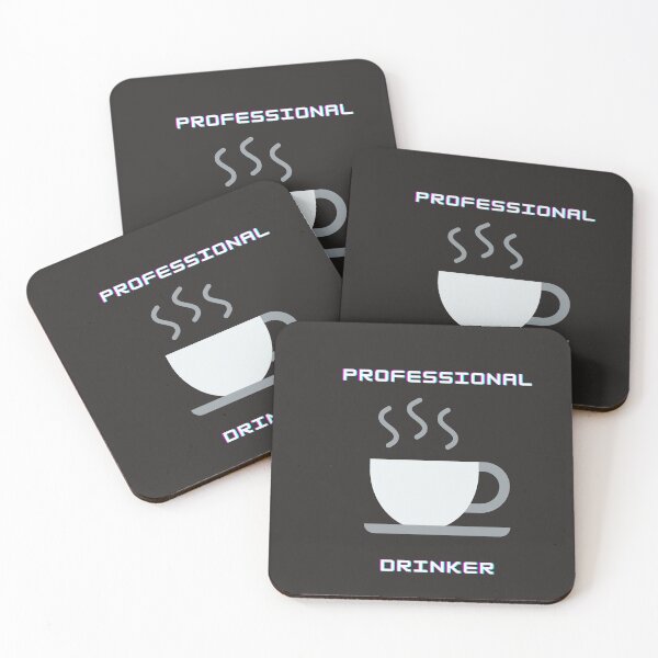 Item preview, Professional coffee drinker. For coffee lovers designed and sold by Hab2.