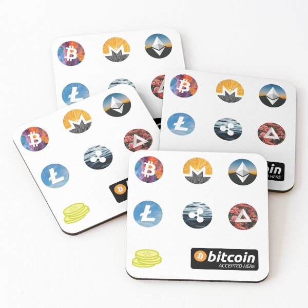 Item preview, Glossy Crypto Currency Sticker Pack designed and sold by USER 8406.