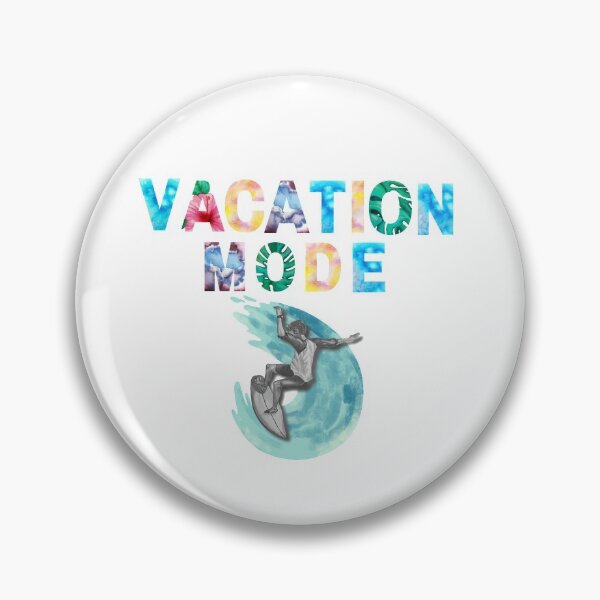 Item preview, Vacation mode white  designed and sold by editanagy.