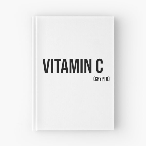 Item preview, Vitamin C ( Crypto ) - Black text designed and sold by mikeldabbah.