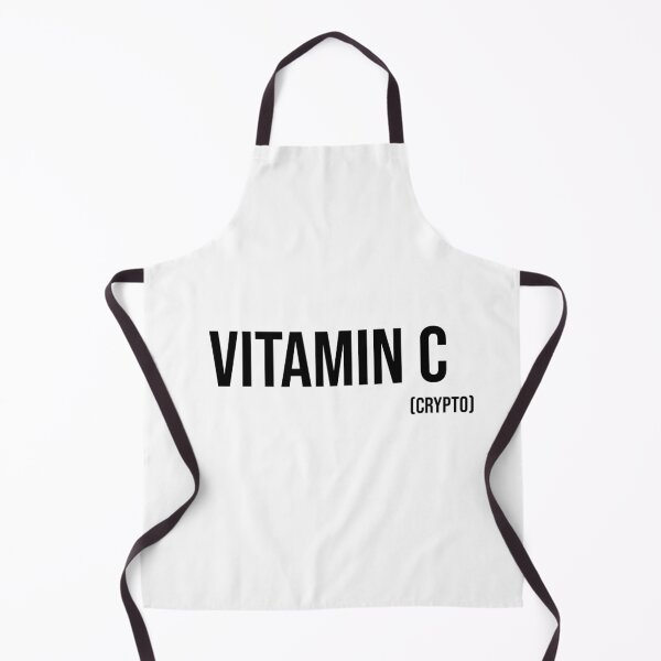 Item preview, Vitamin C ( Crypto ) - Black text designed and sold by mikeldabbah.