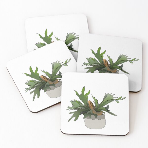 Item preview, Staghorn Fern House Plant Collection designed and sold by laurasgallery.
