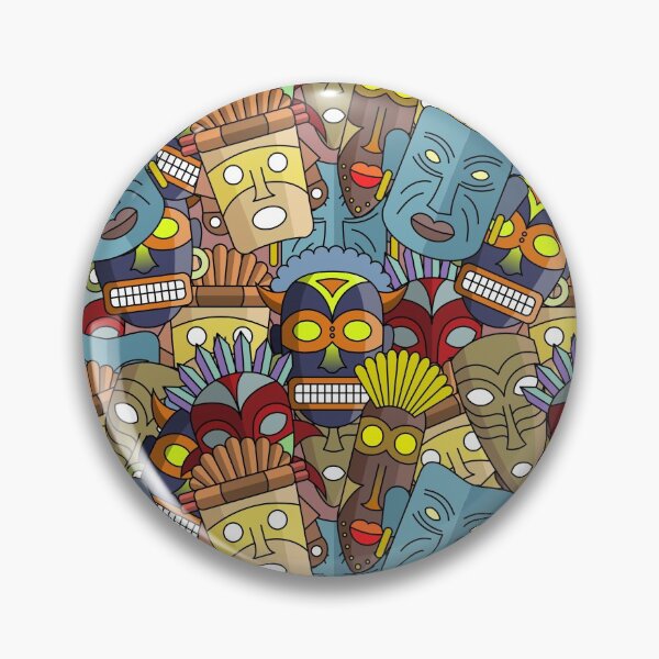 Item preview, Tribal Face Mask Pattern designed and sold by blazej150.