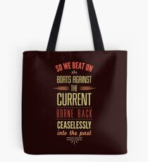 Boats Against the Current Tote Bag