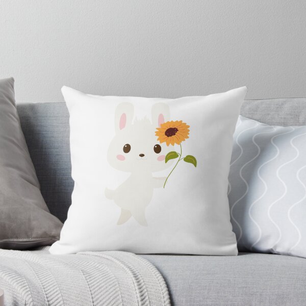 Artikelvorschau, Hase mit Sonnenblume und Hasenkaugummi entworfen und verkauft von KhaledDesign11.
