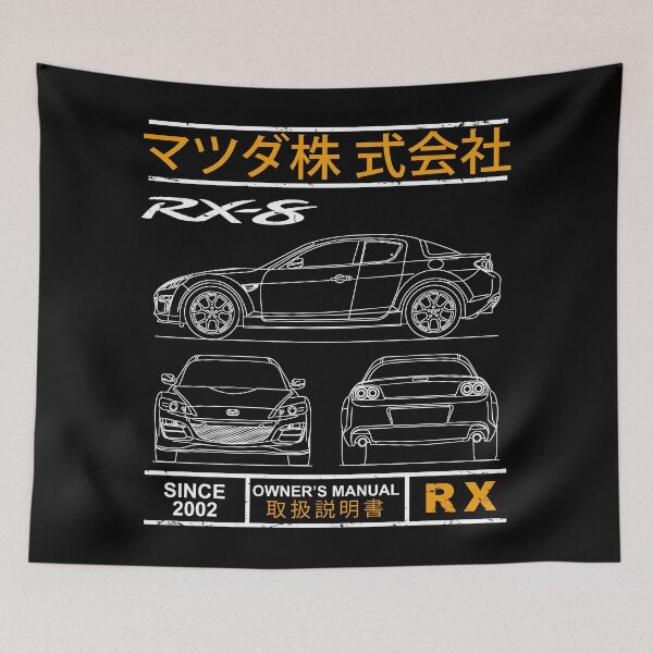 Item preview, Blueprint of the RX-8 designed and sold by rogue-design.