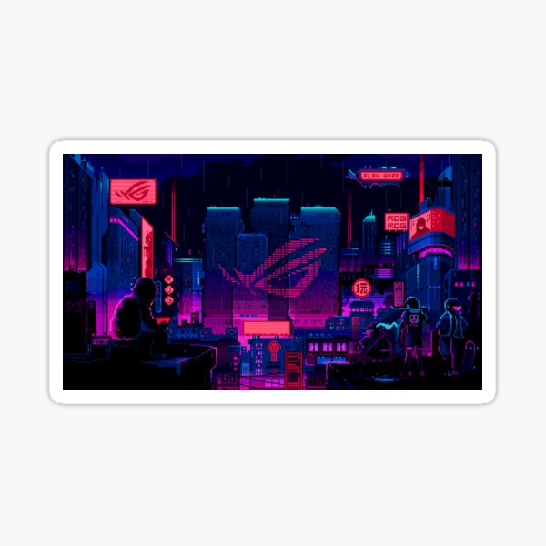 Asus Rog Gaming Stickers Redbubble