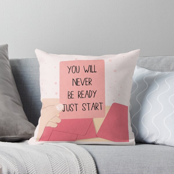 Item preview, You Will Never Be Ready. Just Start. designed and sold by thecutefeminist.