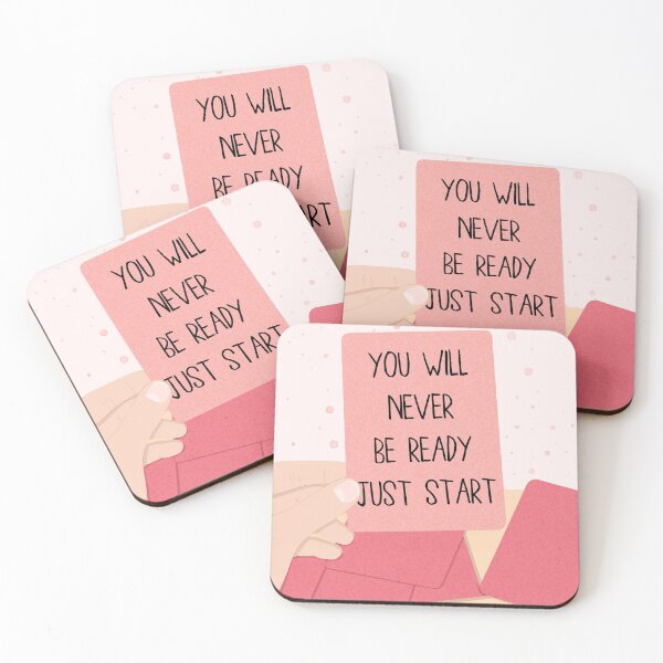 Item preview, You Will Never Be Ready. Just Start. designed and sold by thecutefeminist.
