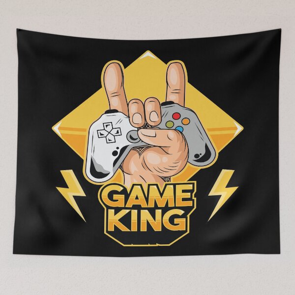 Item preview, Game King designed and sold by WordsGamersUse.