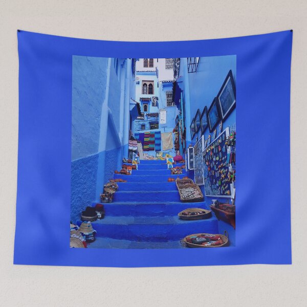 Item preview, Blue City, Chaouen Patterns designed and sold by Miaberzo.