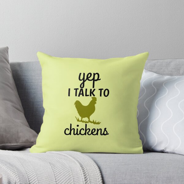 Item preview, Yep I Talk To Chickens Cute Chicken Buffs designed and sold by medbouk1.
