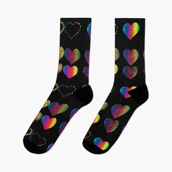 Item preview, Rainbow Hearts variety value pack designed and sold by everything4eva.