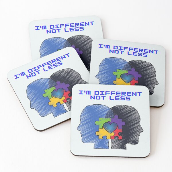 Item preview, I'm Different Not Less. Autism T-shirt designed and sold by Hab2.