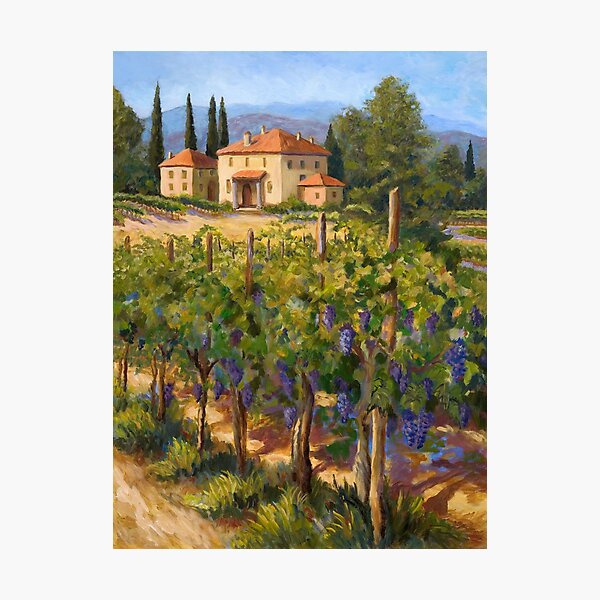 Item preview, Chianti Vineyard designed and sold by Joanne Morris.