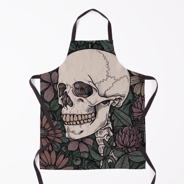 Item preview, Skull in Flowers Retro designed and sold by Octover.