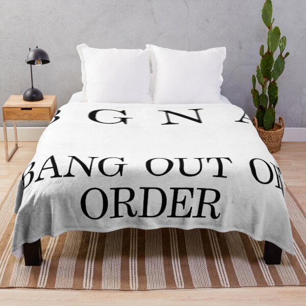 Item preview, B G N A  BANG OUT OF ORDER designed and sold by PebblesPrint.