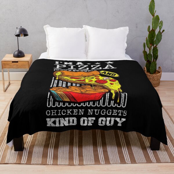 Item preview, I'm A Pizza And Chicken Nuggets Kind Of Guy Pepperoni Cheese Nuggets Chicken Meat Menu Crust Tomato Sauce Dough designed and sold by shirti.