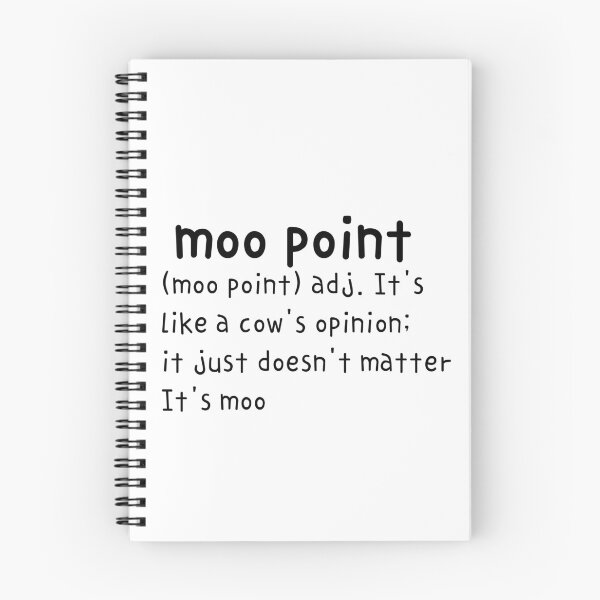 Item preview, Moo Point  designed and sold by RuthiesBubble.