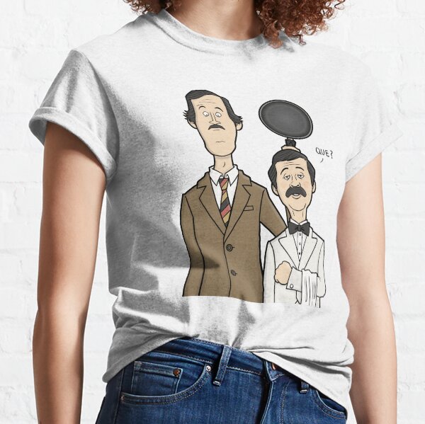 Fawlty Towers - Basil and Manuel Classic T-Shirt