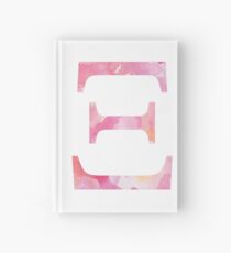Pink Xi Watercolor Letter Hardcover Journal