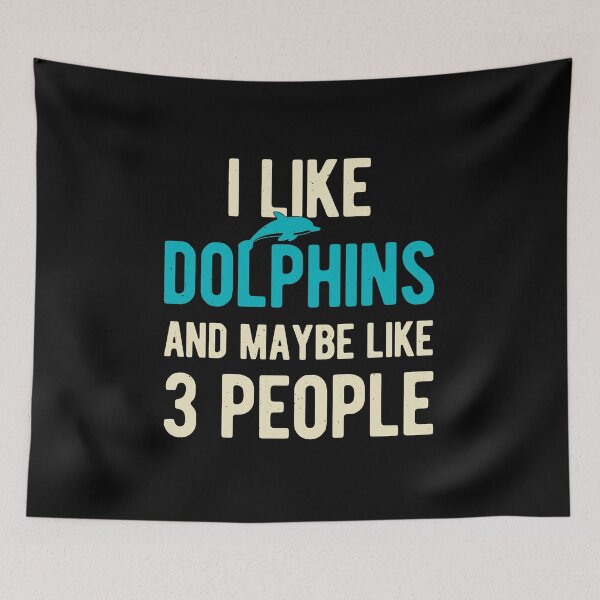 Item preview, Funny Dolphin designed and sold by artworkbyrihen.