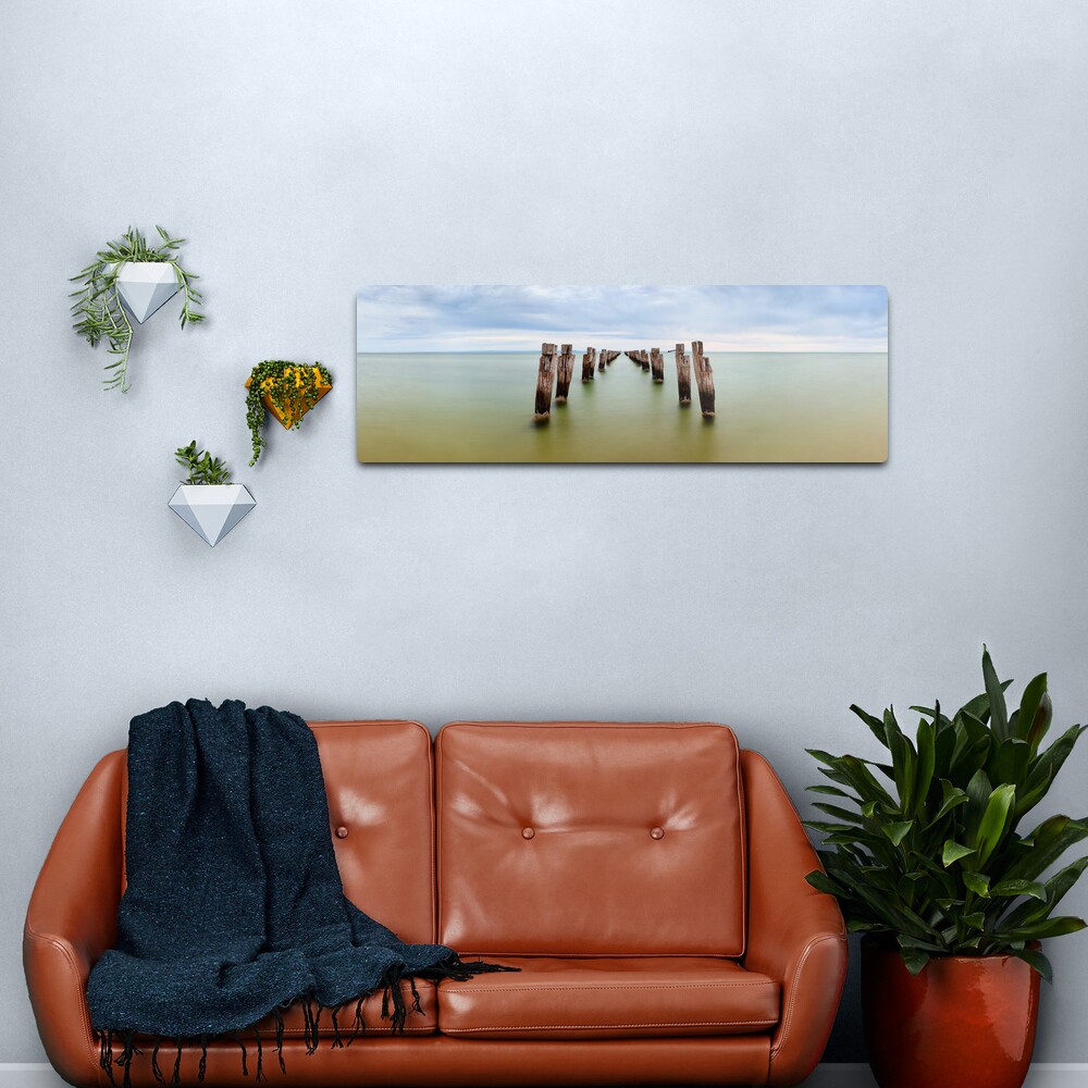 Clifton Springs Pier, Victoria, Australia Metal Print