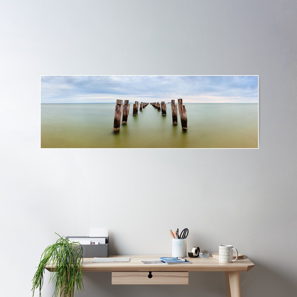 Clifton Springs Pier, Victoria, Australia Poster