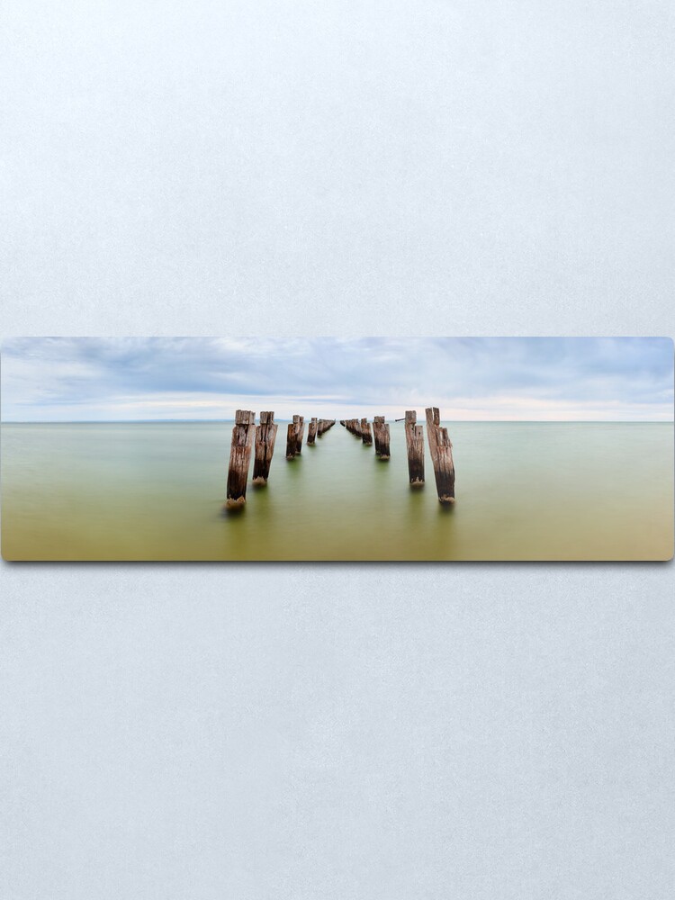Alternate view of Clifton Springs Pier, Victoria, Australia Metal Print