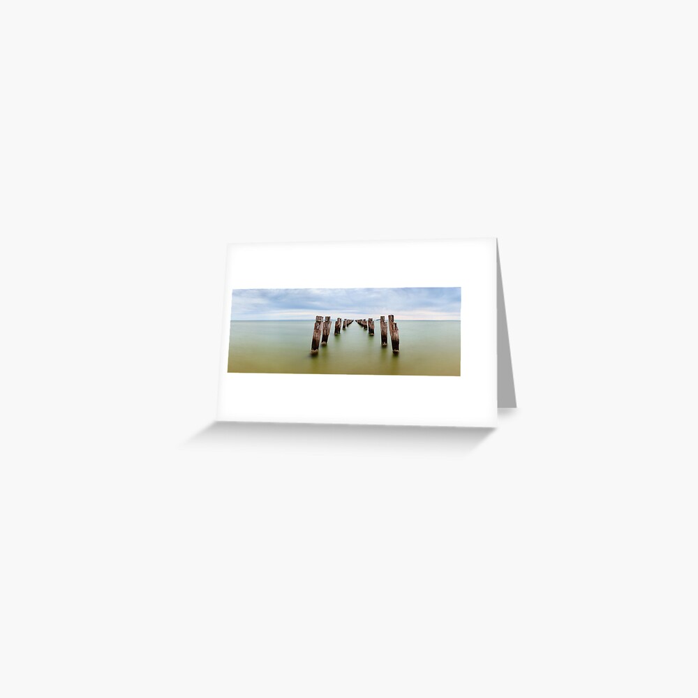 Clifton Springs Pier, Victoria, Australia Greeting Card