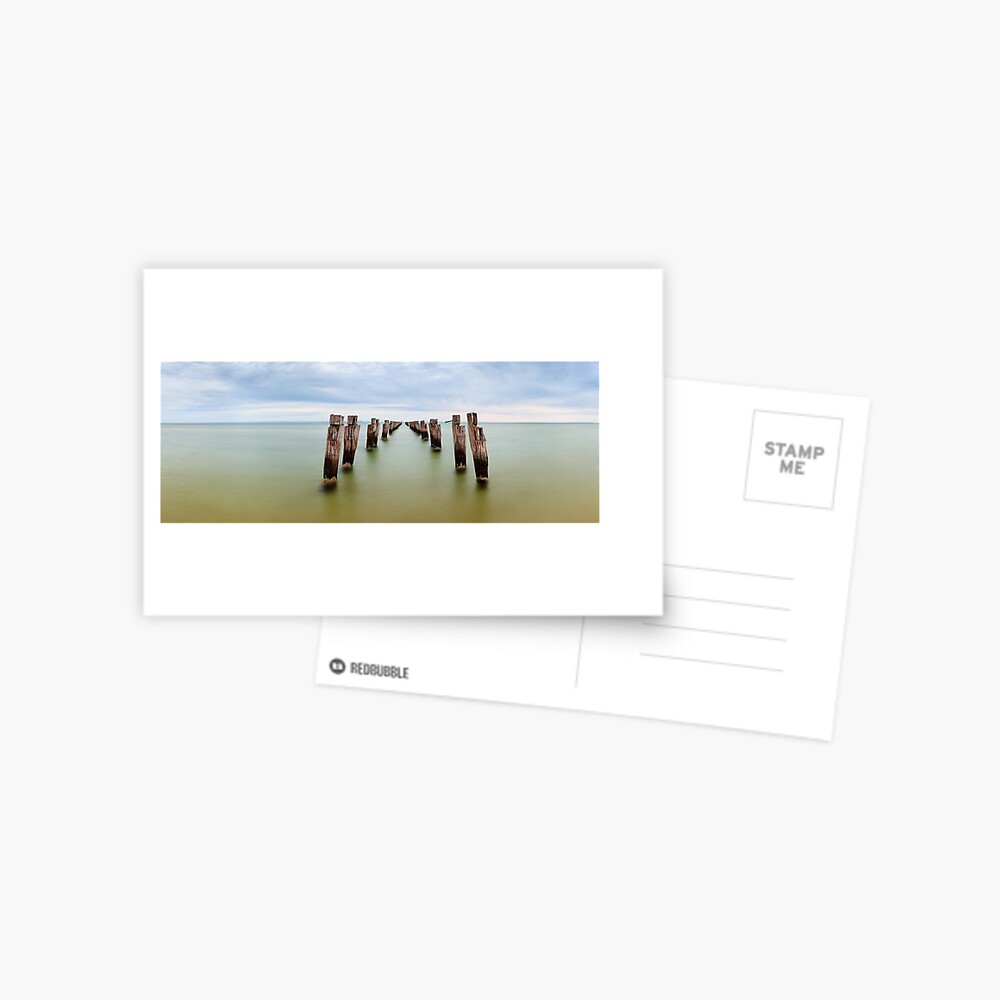 Clifton Springs Pier, Victoria, Australia Postcard