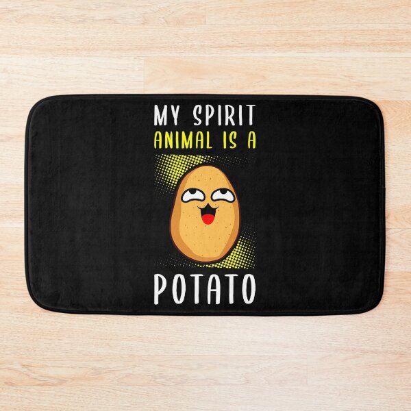 Item preview, My Spirit Animal Is A Potato French Fries Snack Deep Fry Tee Potatoes Vegetable Restaurant Potato Wedges Menu D designed and sold by shirti.